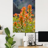 Indischer Pinsel Poster (Heimbüro)