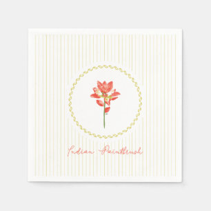 Indischer Pinsel, Texas Wilde Blume Serviette