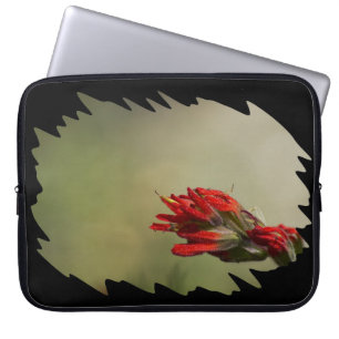 Indischer Pinselstrich Laptopschutzhülle