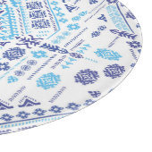 Indischer Pisley Teppich, ethnische Mandala Muster Schneidebrett (Ecke)