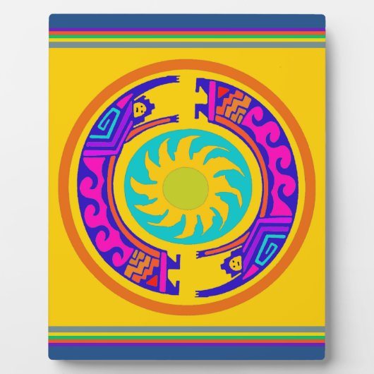 Indischer Regenbogengeist Fotoplatte (Vorderseite)