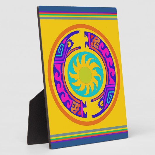 Indischer Regenbogengeist Fotoplatte (Seite)