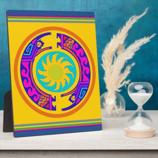 Indischer Regenbogengeist Fotoplatte (Seite)