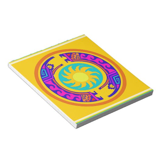 Indischer Regenbogengeist Notizblock (angewinkelt)