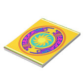 Indischer Regenbogengeist Notizblock (Rotiert)