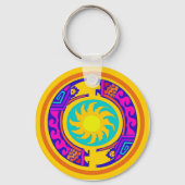 Indischer Regenbogengeist Schlüsselanhänger (Vorderseite)