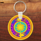 Indischer Regenbogengeist Schlüsselanhänger (Vorderseite)