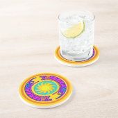 Indischer Regenbogengeist Untersetzer (Seite)