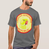 Indischer Ringneck T-Shirt (Vorderseite)