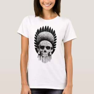 Indischer Schädel-T - Shirt