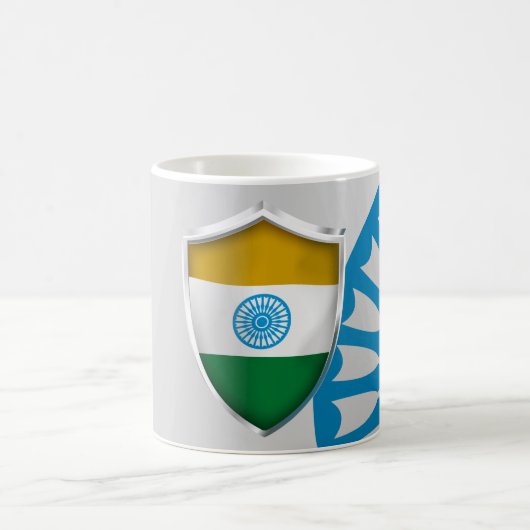 INDISCHER SCHILD KAFFEETASSE (Mittel)