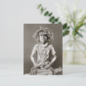 Indischer Schlangenpriester, 1910 Postkarte (Stehend Vorderseite)