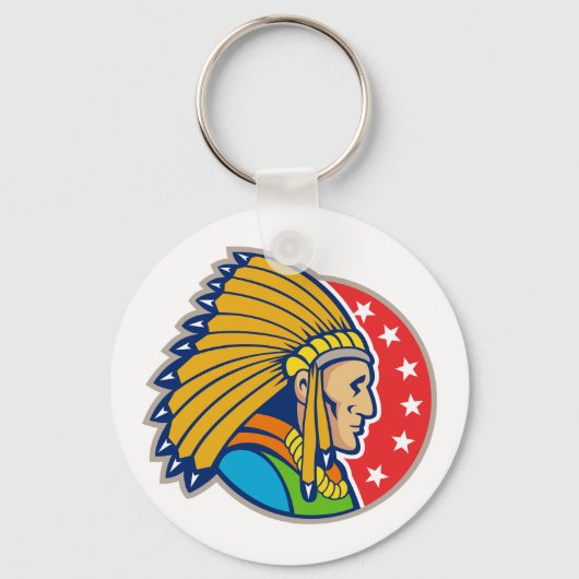 Indischer Schlüsselanhänger (Rückseite)