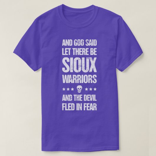 Indischer Sioux Prix T-Shirt (Design vorne)