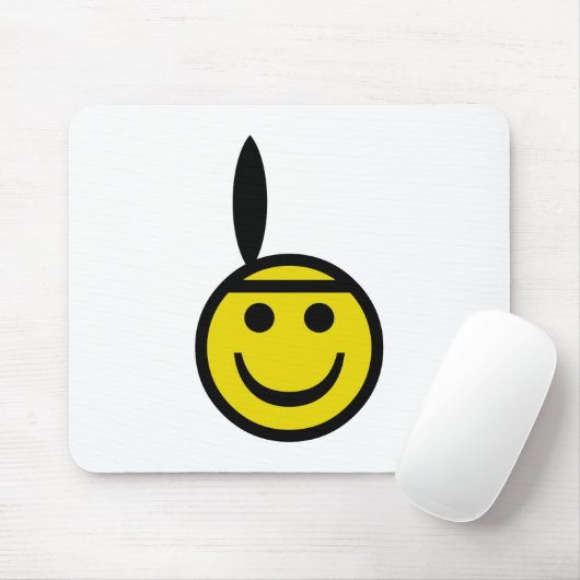 Indischer smiley mousepad (Mit Mouse)