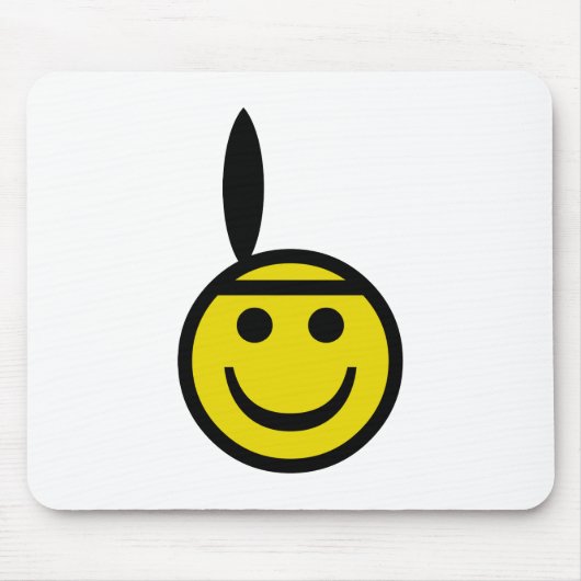 Indischer smiley mousepad (Vorne)