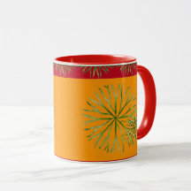Indischer Sommer auf einem 11 oz. Combo-Tasse (O)