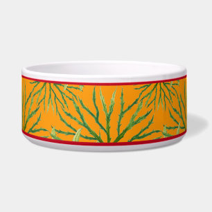 Indischer Sommer auf einer großen Salatschüssel Napf