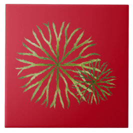 Indischer Sommer auf einer Keramik (M) Fliese