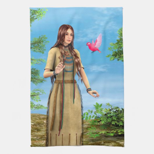 Indischer Sommer Handtuch (Vertikal)