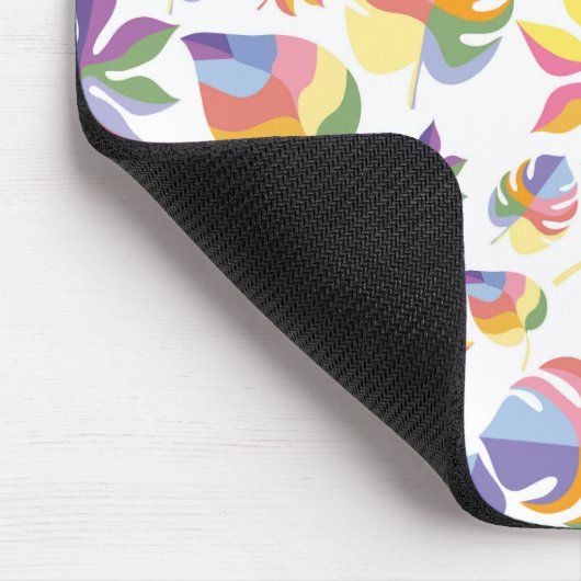 Indischer Sommer Herbst mit farbenfrohen Blätter Mousepad (Ecke)