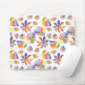 Indischer Sommer Herbst mit farbenfrohen Blätter Mousepad (Mit Mouse)