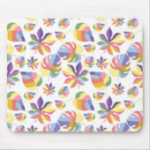 Indischer Sommer Herbst mit farbenfrohen Blätter Mousepad (Vorne)