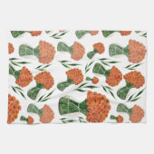 Indischer Sommer Italienischer Ranunculus Geschirrtuch (Horizontal)