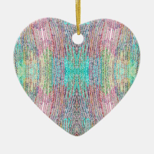 Indischer Sommer Keramik Ornament (Vorne)