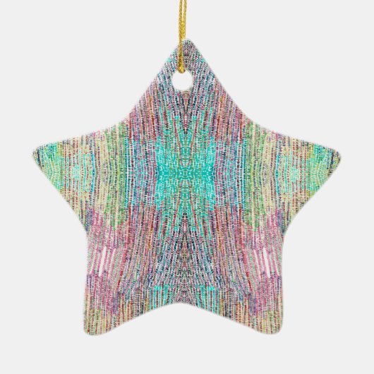 Indischer Sommer Keramikornament (Vorne)