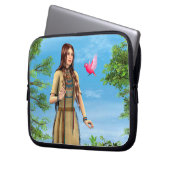 Indischer Sommer Laptopschutzhülle (Vorderseite Links)