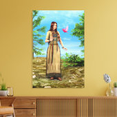 Indischer Sommer Leinwanddruck (Insitu (Wohnzimmer))