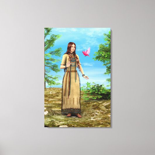 Indischer Sommer Leinwanddruck (Vorderseite)