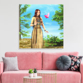Indischer Sommer Leinwanddruck (Insitu (Wohnzimmer))