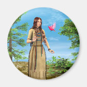 Indischer Sommer Magnet (Vorne)