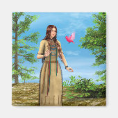 Indischer Sommer Magnet (Vorne)