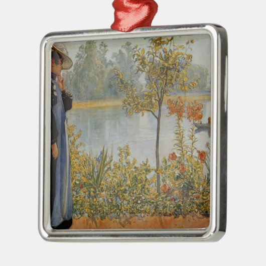 Indischer Sommer Ornament Aus Metall (Links)