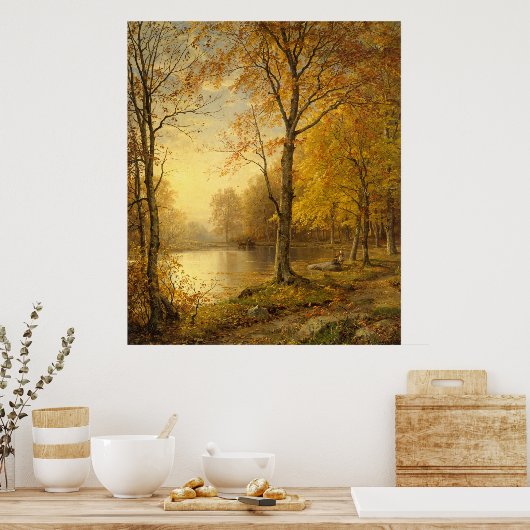 Indischer Sommer Poster (Küche)