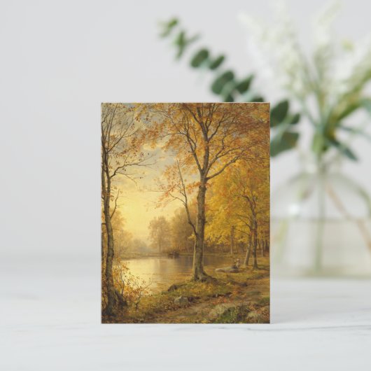 Indischer Sommer Postkarte (Stehend Vorderseite)