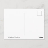 Indischer Sommer Postkarte (Rückseite)