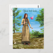 Indischer Sommer Postkarte (Vorne/Hinten)