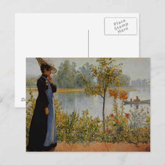 Indischer Sommer Postkarte (Vorne/Hinten)