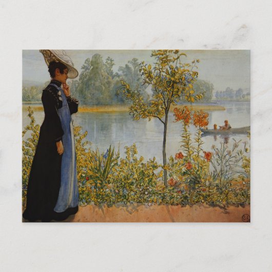 Indischer Sommer Postkarte (Vorderseite)