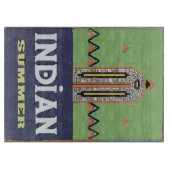 Indischer Sommer Schneidebrett (Vorderseite)