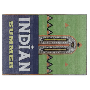 Indischer Sommer Schneidebrett