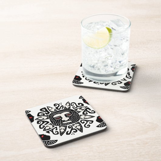 Indischer Sonnengeist Untersetzer (Rechte Seite)