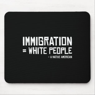 Indischer Stamm Einwanderer Weiße Völker Indianera Mousepad