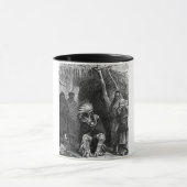 Indischer Stamm Kaffee-Tasse Tasse (Zentrum)