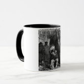 Indischer Stamm Kaffee-Tasse Tasse (Vorderseite Links)