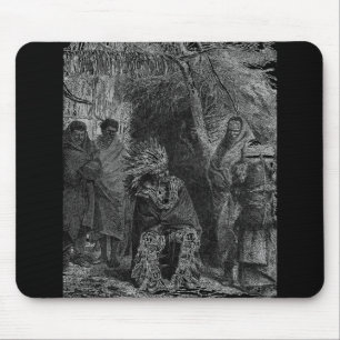 Indischer Stamm Mouse Pad Mousepad